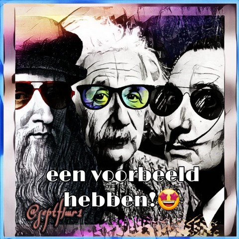 Het hebben van een voorbeeld bij het schrijven