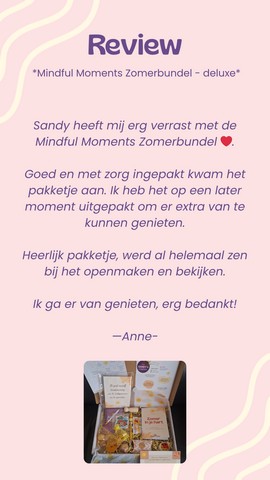 Review Mindful Moments Zomerbundel