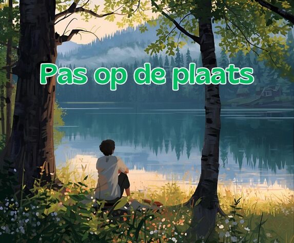 Pas op de plaats