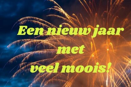Een nieuw jaar met veel moois!